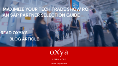 Maximize your tech trade show ROI: An SAP Partner Selection Guide. Read Blog Article